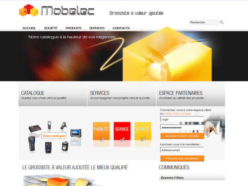 mobelec website modx